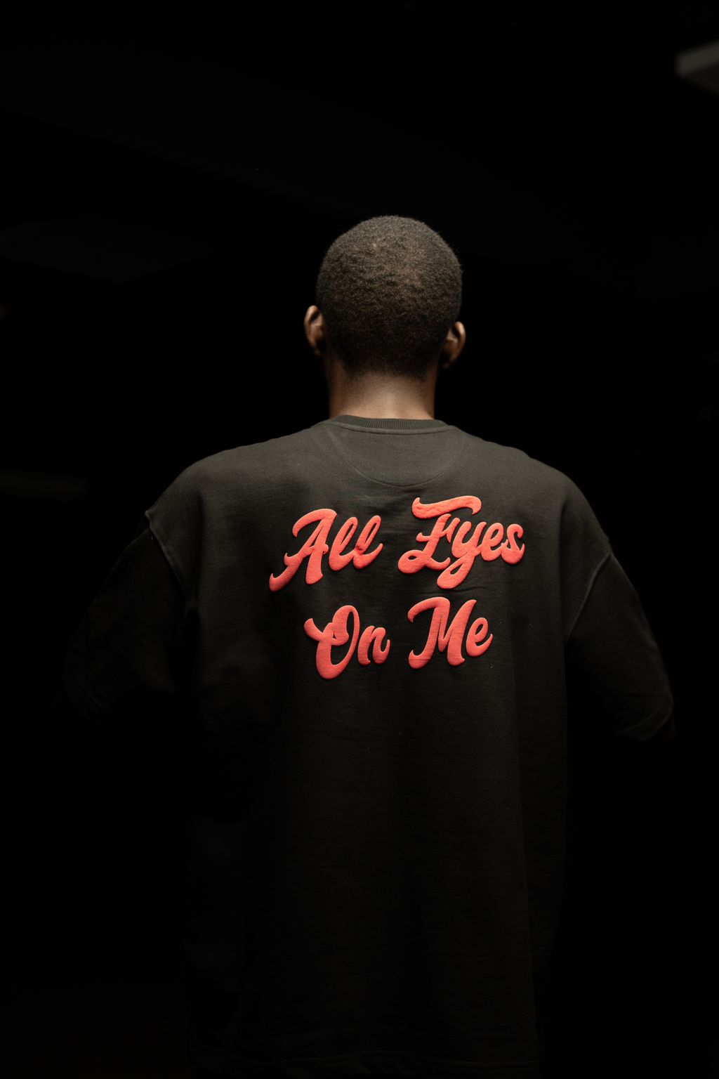 ALL EYES ON ME Oversized Tee for Those Who Don’t Blend In