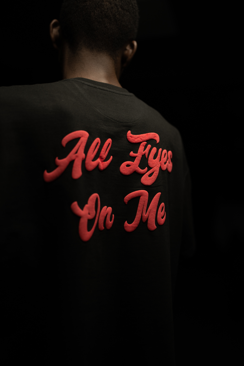 ALL EYES ON ME Oversized Tee for Those Who Don’t Blend In